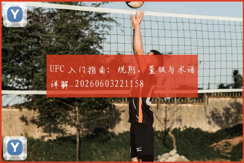 UFC 入门指南：规则、量级与术语详解_20260603221158